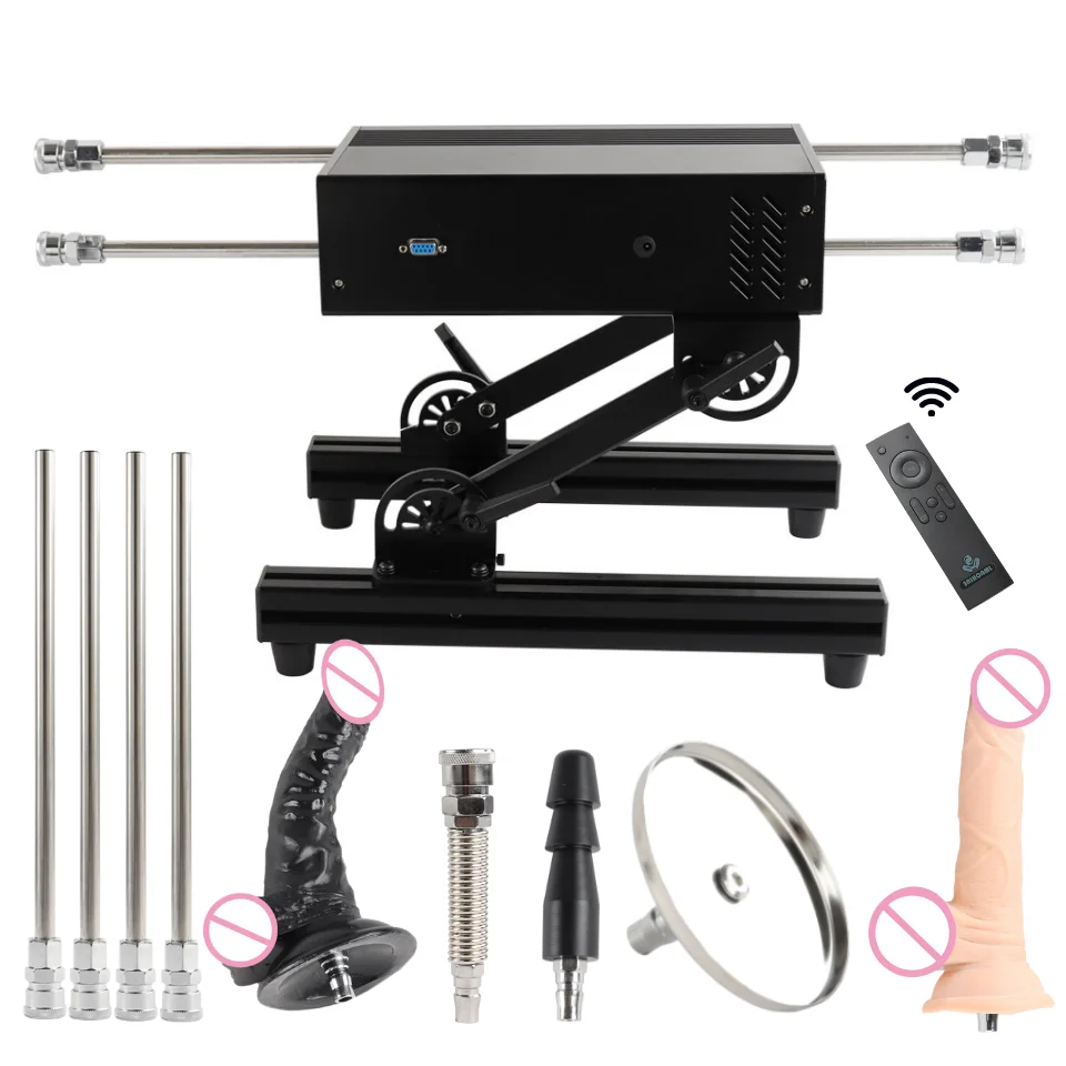 FREDORCH Sex Machine 15cm Deepth 200W Powerful Wireless Control 360 Angle Adjustable All Angle Adjustable Love Machine Adults