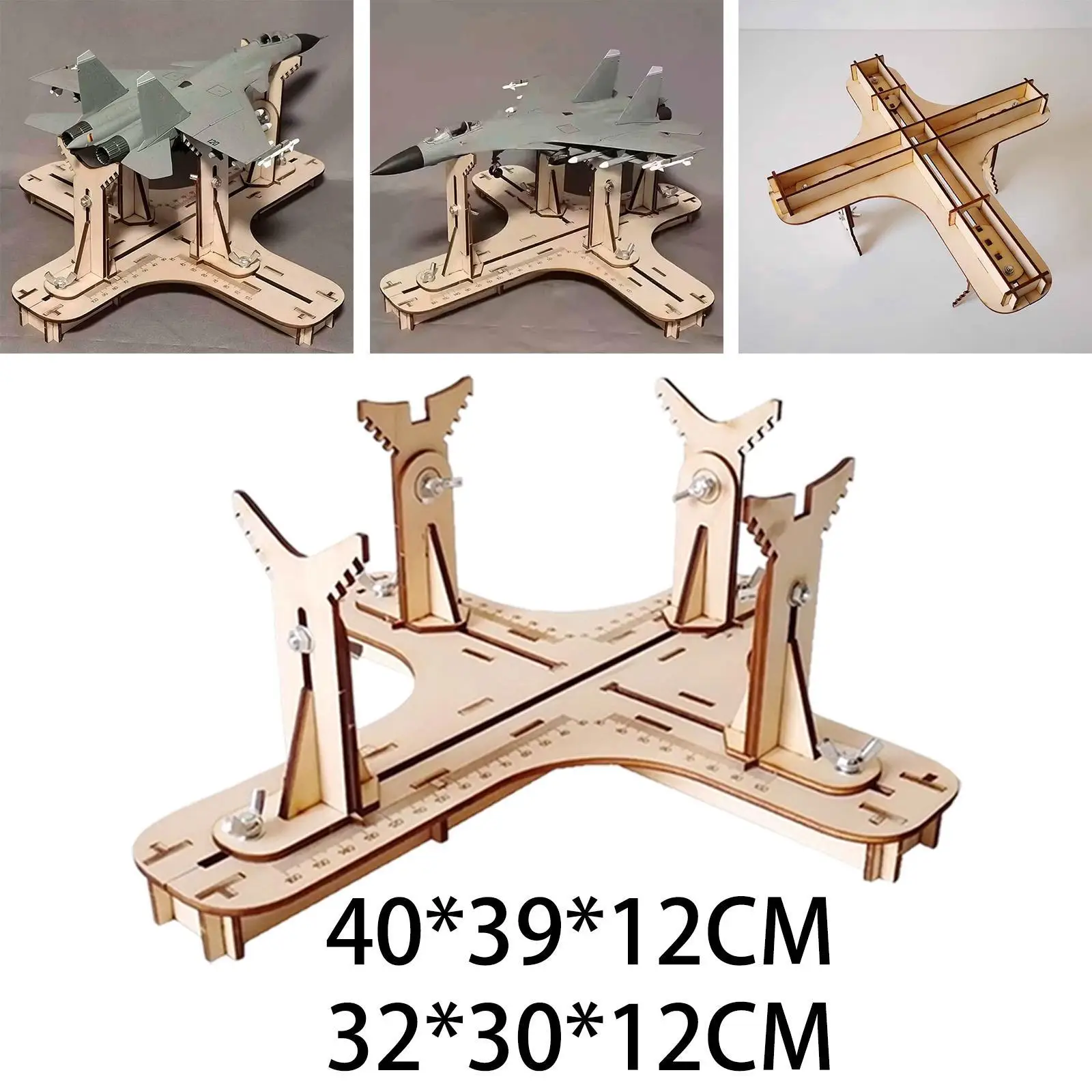 

Model Airplane Display Making Painting Tool Wood for Model Hobby Building