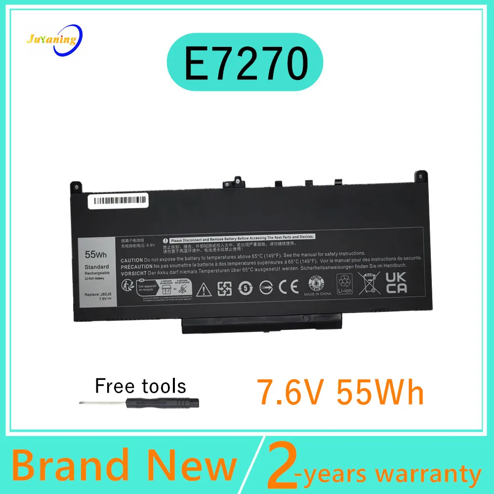 MC34Y 0MC34Y R1V85 Laptop Battery For DELL Latitude E7270 E7470 Series J60J5 242WD 1W2Y2 GG4FM WYWJ2