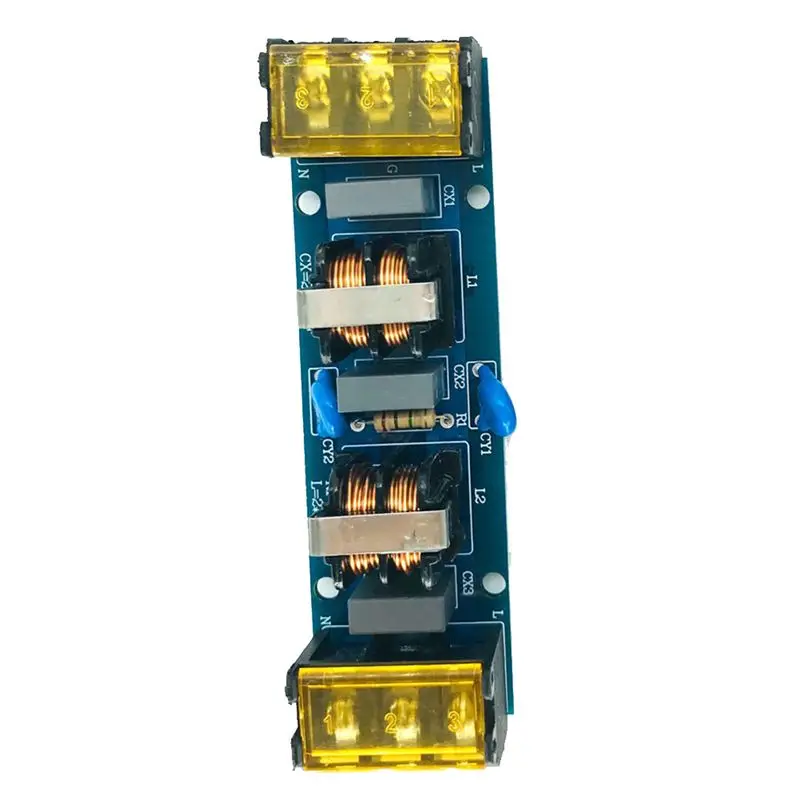 A64I  High Frequency Two-Stage Power Low-Pass Filter Board 6A for Power Supply Amplifier PCB Electrical Access Filter