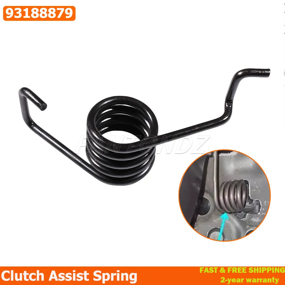 

1/2 шт. вспомогательная пружина сцепления для Vauxhall Corsa D и E, возвратная пружина педали сцепления, более прочная версия, Won't Snap 93188879