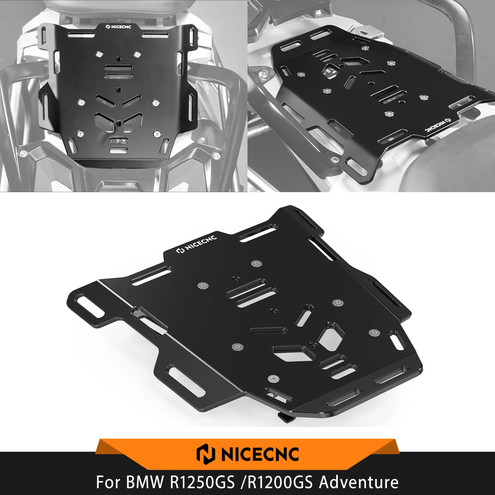 

For BMW R1250GS /Adventure 2018-2024 Motorcycle Rear Pillion Luggage Rack For BMW R1200GS /Adventure 2013-2018 R 1250GS Adv