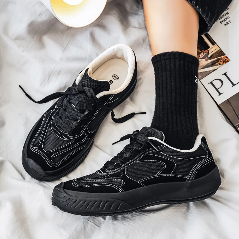 

DAWSRi мужские повседневные кроссовки, модные низкие удобные прогулочные туфли на шнуровке для повседневной носки