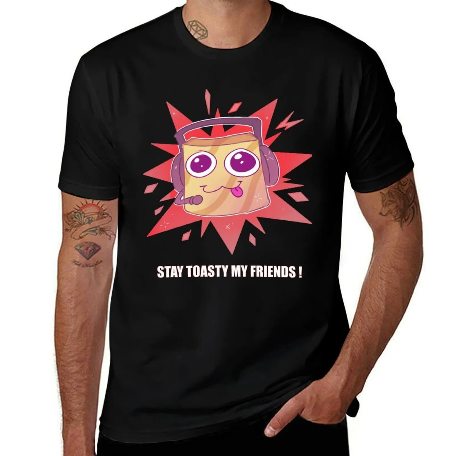 

CinnamonToastKen- Stay toasty my friends! T-Shirt anime t shirts for man anime tshirt man t shirt heavy cotton T-Shirt