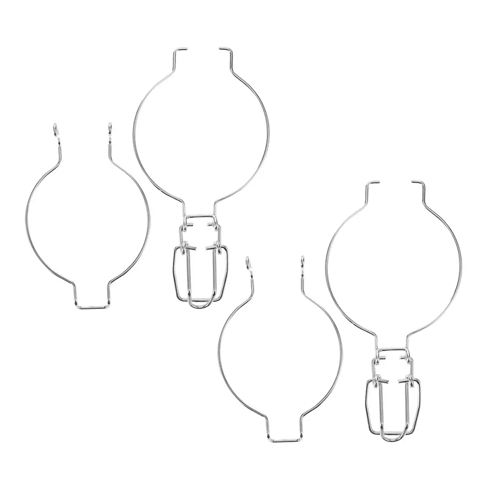 

2pcs Stainless Steel Airtight Seal Clips Glass Jars Spring Lock Buckle Canning Container Fastener Accessories Leakproof