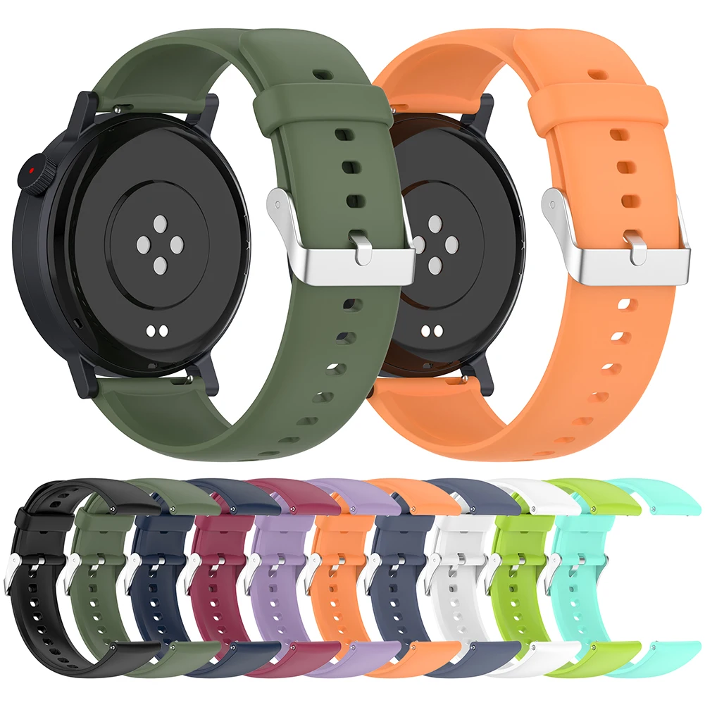 For CMF Watch Pro 2/CMF Watch Pro1 Silicone Strap Sweatproof Sports Wristband Bracelet Replacement Strap Replaced Wristband