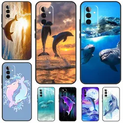 Ocean Dolphin Case For Samsung Galaxy A13 A23 A33 A53 A73 A14 A24 A34 A54 A72 A52 A32 A12 A51 A71 A15 A25