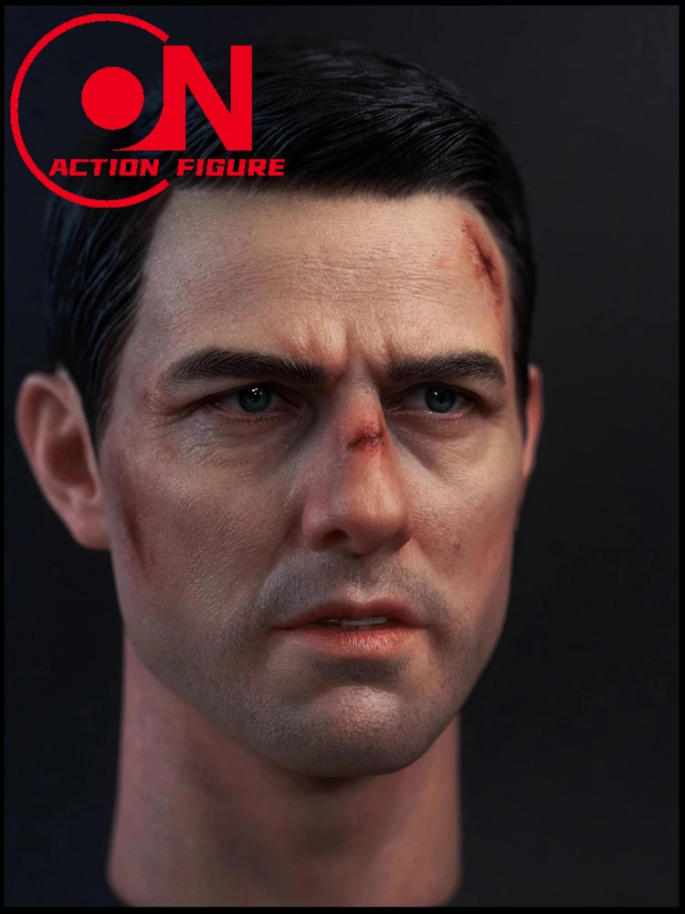 In Stock TG003 1/6 Scale Tom /Cruise Head Sculpt Carving Model For 12