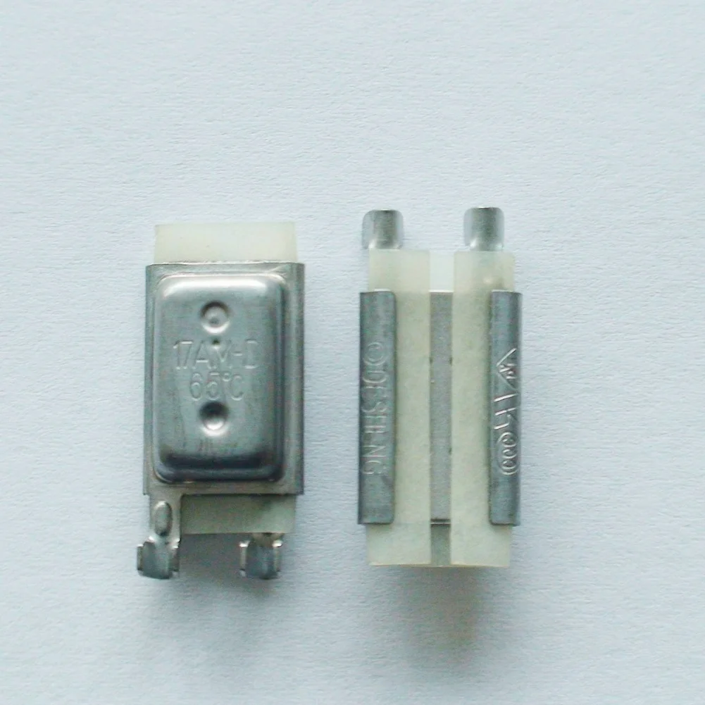 10PCS 17AM Motor Thermal Protector Normally Closed Temperature Controller Switch for Motor Overheat Protection