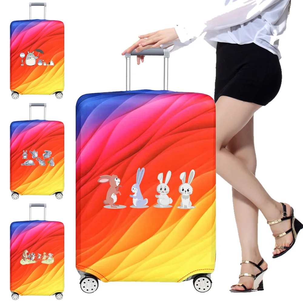 

Luggage Cover for 18-28 Inch Suitcase Stretch Fabric Protective Covers Baggage Case Covers Suitcases Printing Cartoon Series