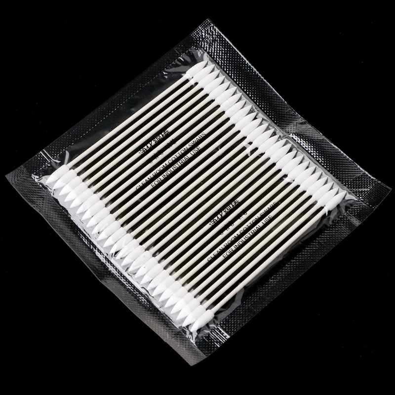 Ferramenta descartável da limpeza da vara do algodão 20CB 25x para o da carga do telefone do fone ouvido