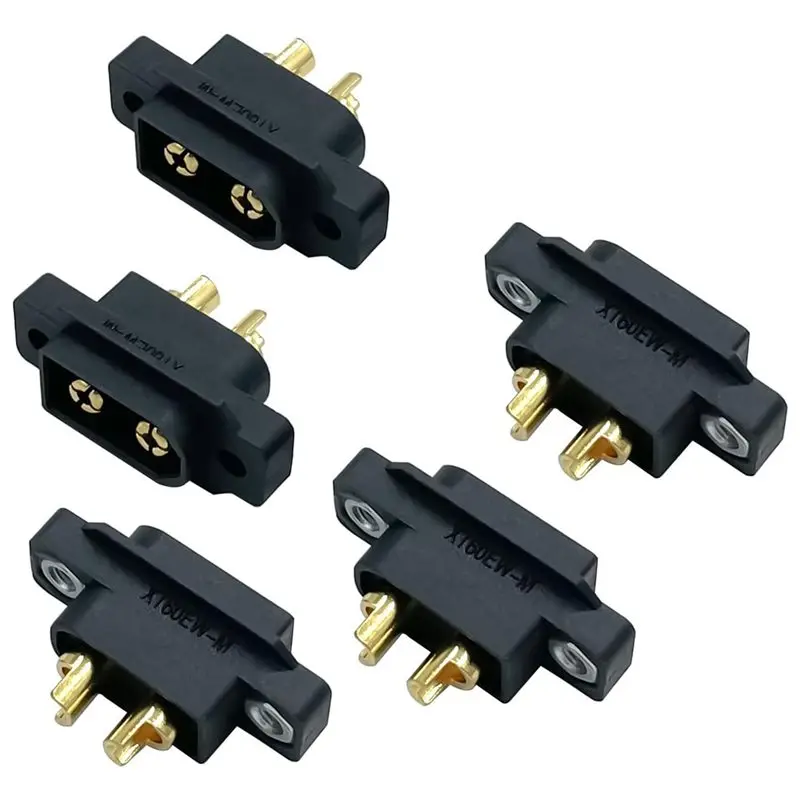 ABKP-Amass XT60EW-M XT60W-F Mountable Male Female XT60E Plug Connector For RC For FPV Racing Drone Aircraft