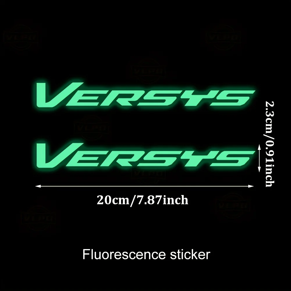 ملصقات كاواساكي فيرسيس 650 × 300 1000 للدراجات النارية شارات فينيل مقاومة للماء #2