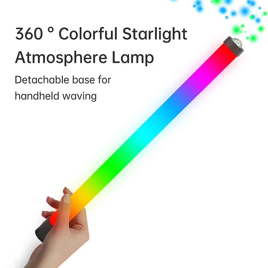 Colorful Atmosphere Light Computer Desktop Music Sync Light with RGB Backlight Rhythm Light e-sports room Mood Light Gift