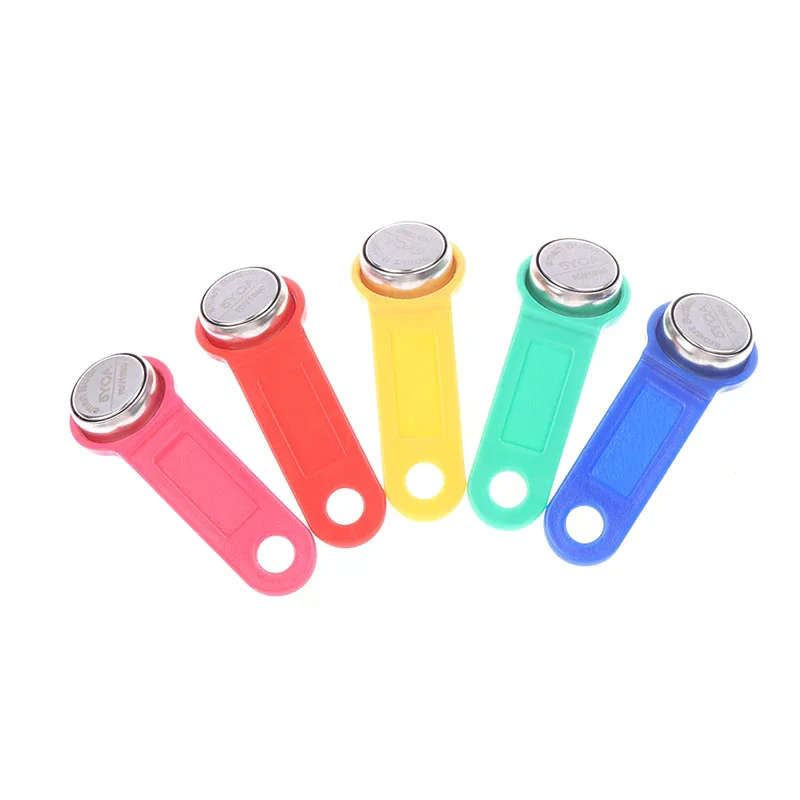 1pc Plastic Rewritable RFID Touch Memory Key TM Card Ibutton Copy Card Sauna Key with High-Quality Material, Durable & Pra...