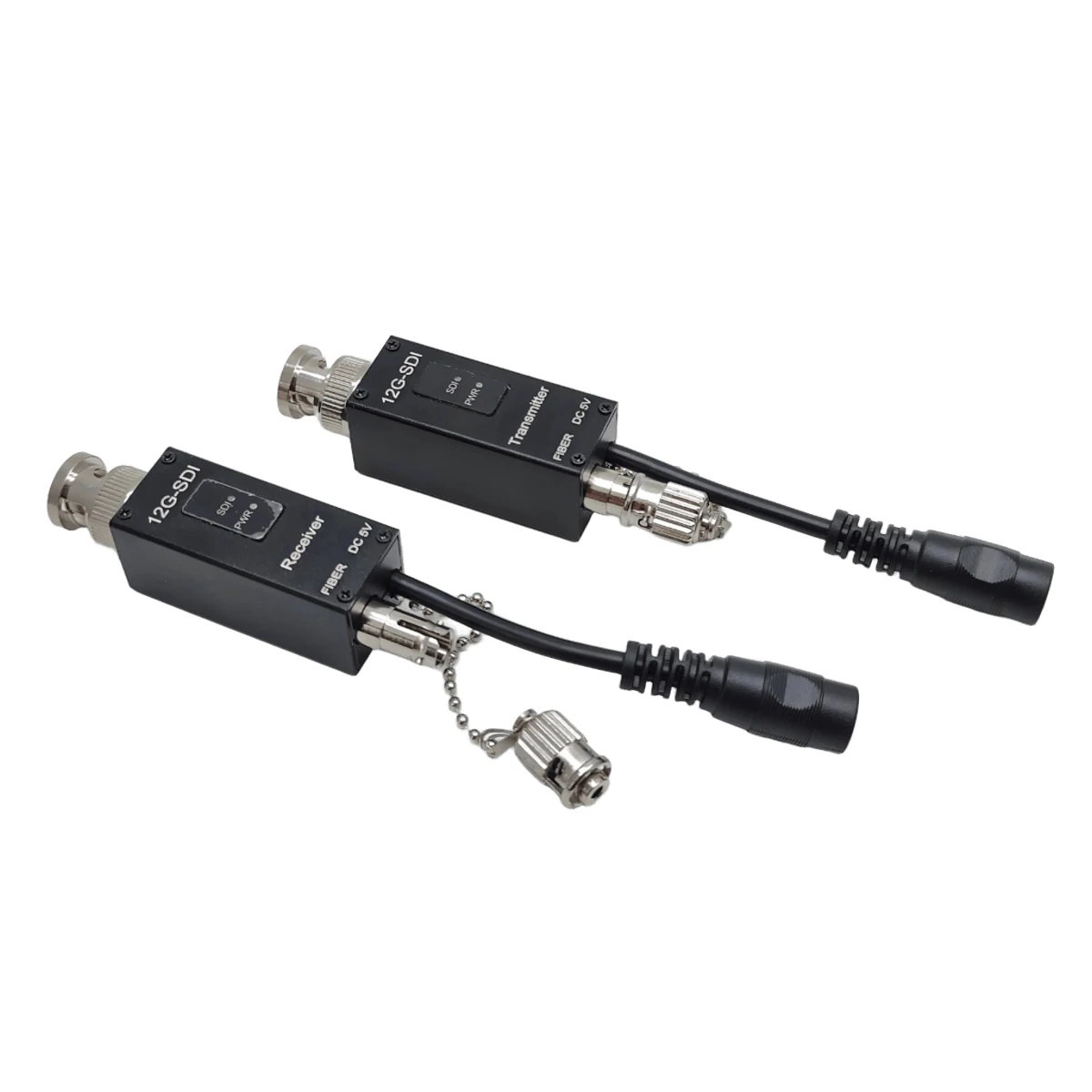

Pathological Signal Mini 12G to Fiber 4K Transmitter Receiver Kit With ST Connector