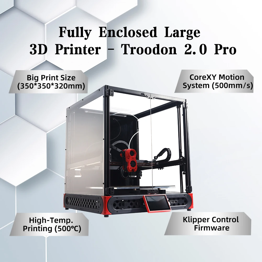 

Voron 2.4 R2 Series Pre-assembled CoreXY 3D Printer with Touch Screen and Stealthburner Extruder