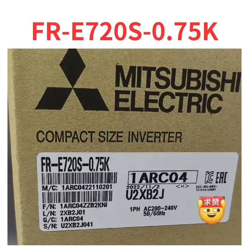 

Brand new FR-E720S-0.75K inverter Fast Shipping