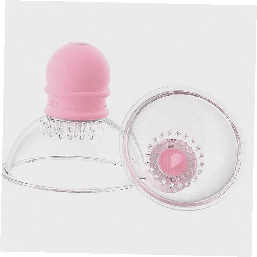 Smart APP Remote Chest Stimulator Dual Stimulation Nipple Suck & Continuous Licking Vibration Rechargeable Silicone Female view 3