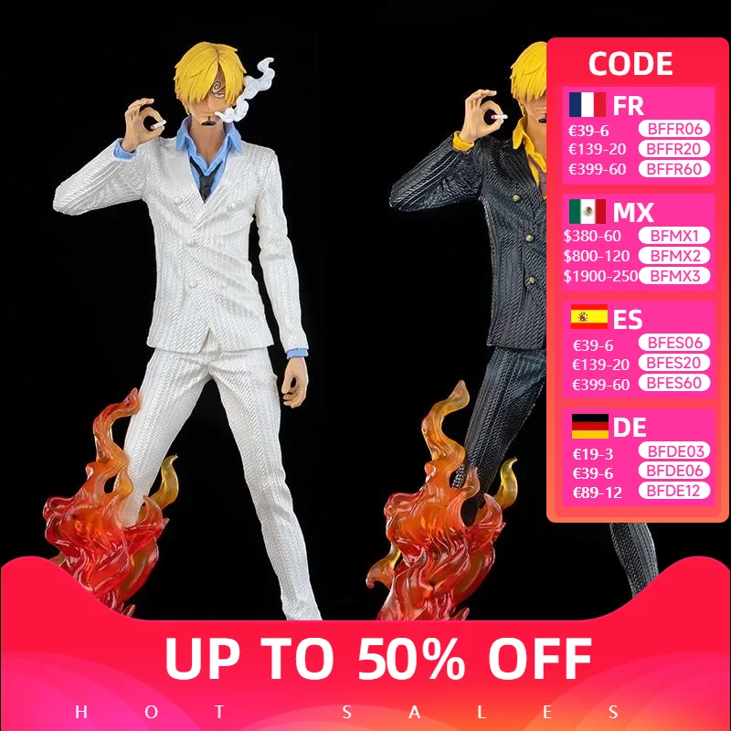 

33cm One Piece Anime GK Vinsmoke Sanji Action Figure PVC Model Desk Decoration Ornaments Kids Adult Collectible Hobby Toy Gifts