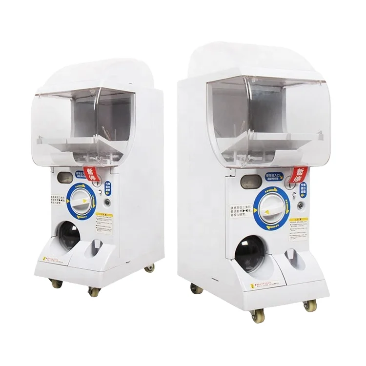 Popular Custom Gachapon Machine Capsule Toys Arcade Game Vending Machine with 1-Year Warranty English Language Coin Payment