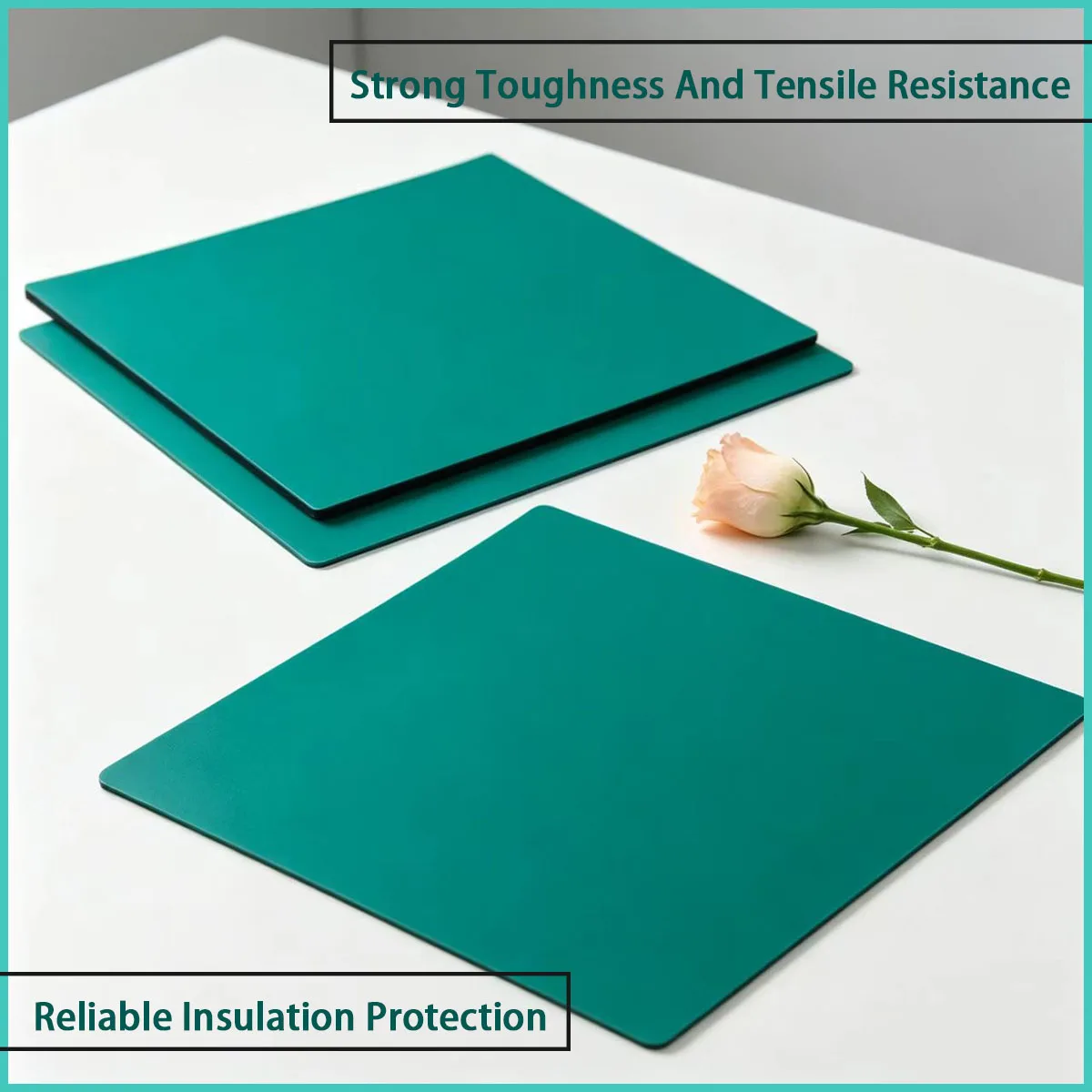2mm/3MM thick green ESD anti-static desk mat for use in electronic workshops, maintenance workstations, laboratories, etc