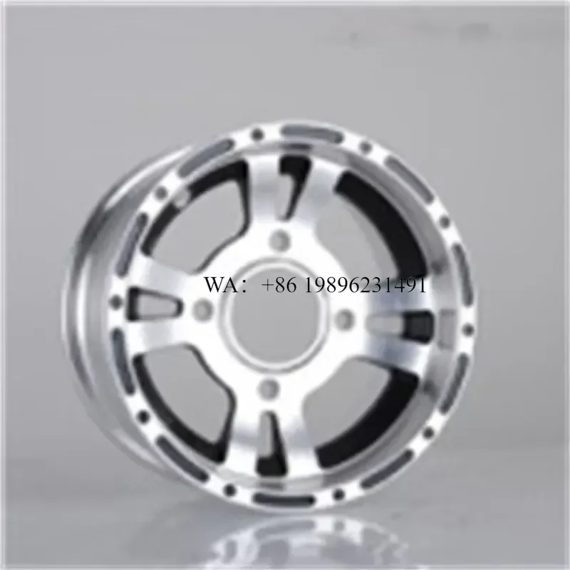 Wmwmnu Custom Aluminum Alloy 12x8 ATV Rim 4/110 Bolt Pattern Alloy Wheel for ATV UTV Quad Bike Off Road Vehicle Replacement