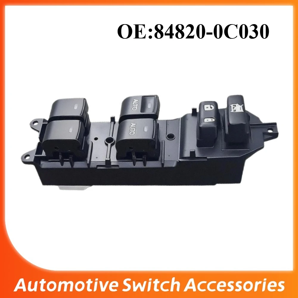 84820-0C030 Master Driver Side Power Window Switch For Toyota Sequoia 2008-2022 Tundra Glass Lifter Control Button