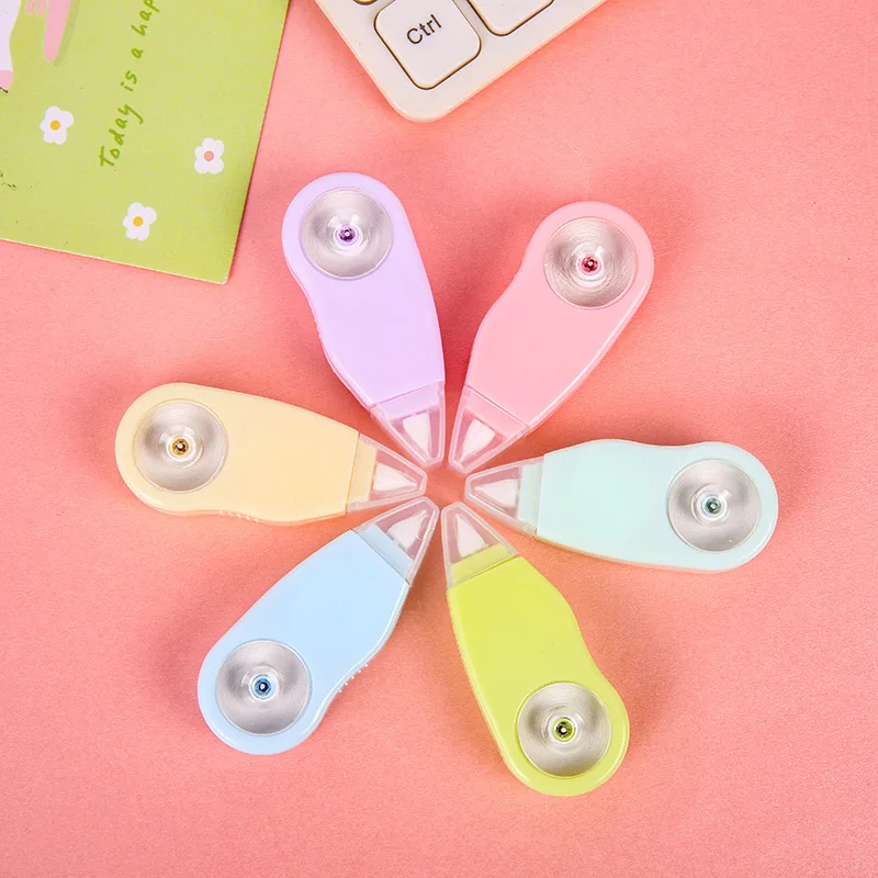 6Pcs Cute Kawaii Morandi Correction Tape writing Altered Tools Correction Belt School Office Corrector Stationery Supplies