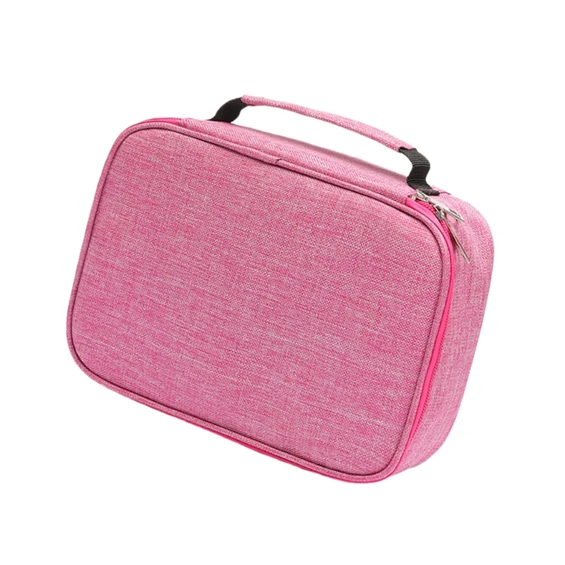 حافظة أقلام ملونة عالية السعة تحتوي على 72 فتحة حافظة أقلام جل ذات سعة كبيرة حقيبة تنظيم القلم للفنانين الطلاب