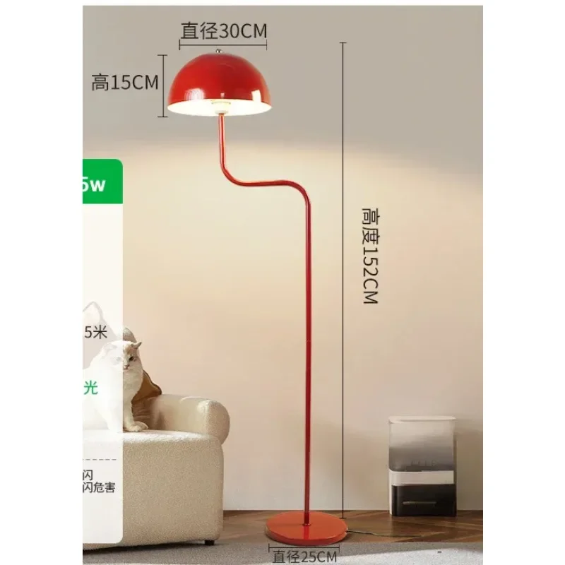 Coloured E27 Led Floor Lamps for Living Room Sofa Side Decorative Standing Lamp Bedroom Bedside Lights Indoor Lighting Fixtures images - 6