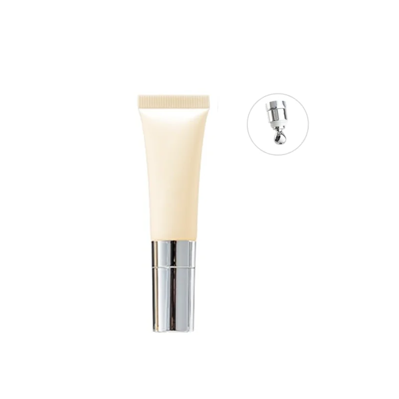 10 Stuks 10 Ml Massage Deksel Knijpbuizen Roze Wit Helder Geel Monster Buizen Lipgloss Oogcrème Plastic Buis container Groothandel