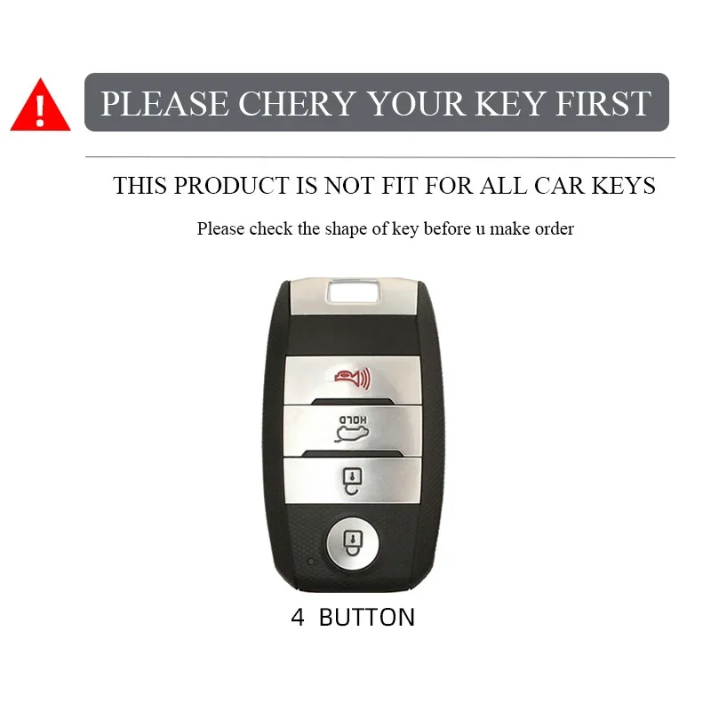 4 Buttons TPU Shell For KIA Rio Rio5 Sportage Ceed Cerato K3 KX3 K4 K5 Sorento Optima Picanto Car Remote Smart Key Case Cover