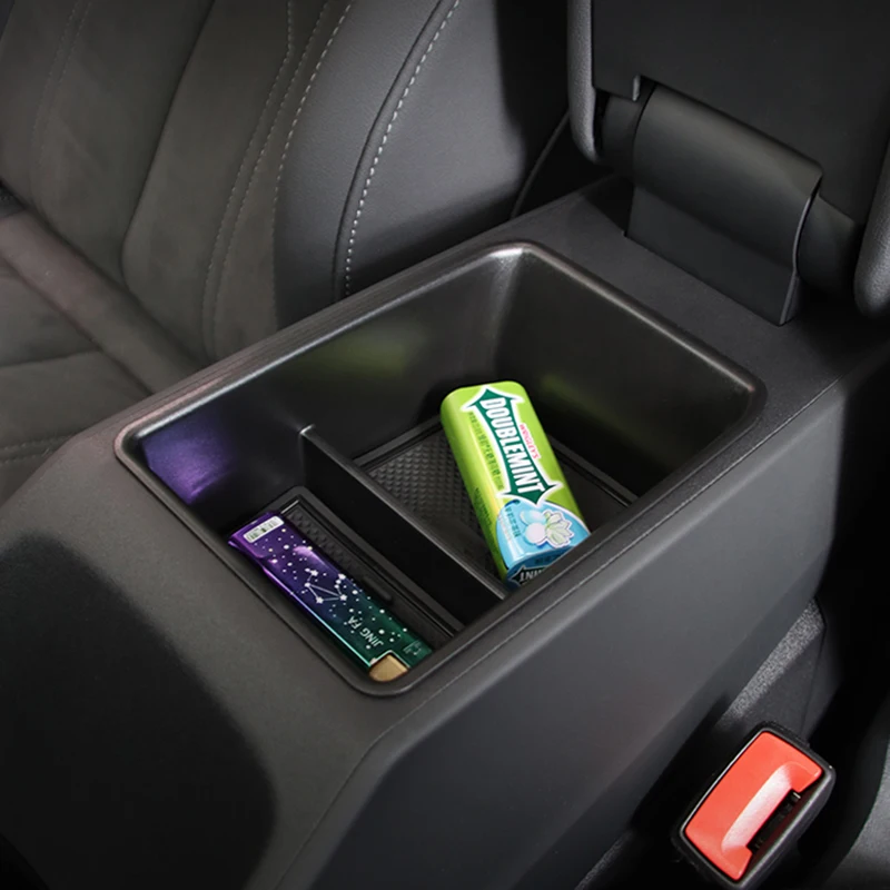 

Car Armrest Box Door Handle Storage Barrel Bag Interior Decoration Modification Accessories For Audi Q4 e-tron 2021-2024