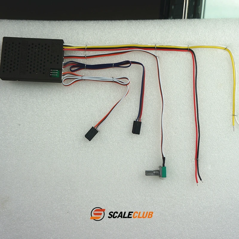 

Scaleclub 1/14 Tamiya tractor truck dump truck modified upgrade simulation sound module