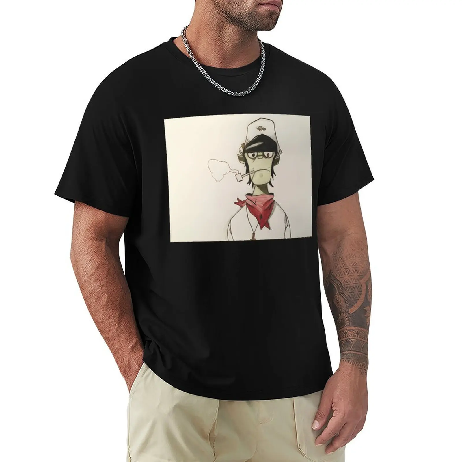 Murdoc T-Shirt Big Size Loose Fit Tee Shirt