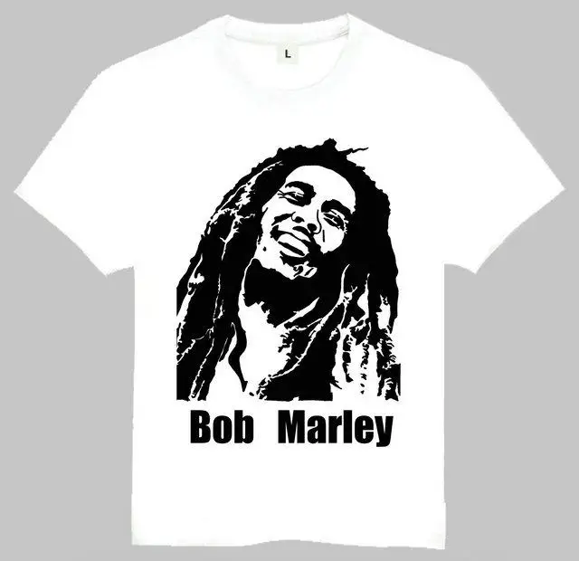 Bob Marley T-shirt - Celebrity T-shirt - Bob Marley Men And Kids T-shirt - Trendy T-shirt for Europe and America