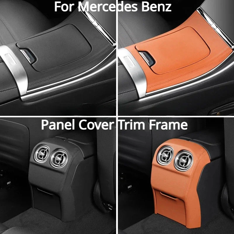 

For Mercedes-Benz Car Central Control Panel Decorative Cover Decoration C Class W206 2022 2023 Car Accessories Styling