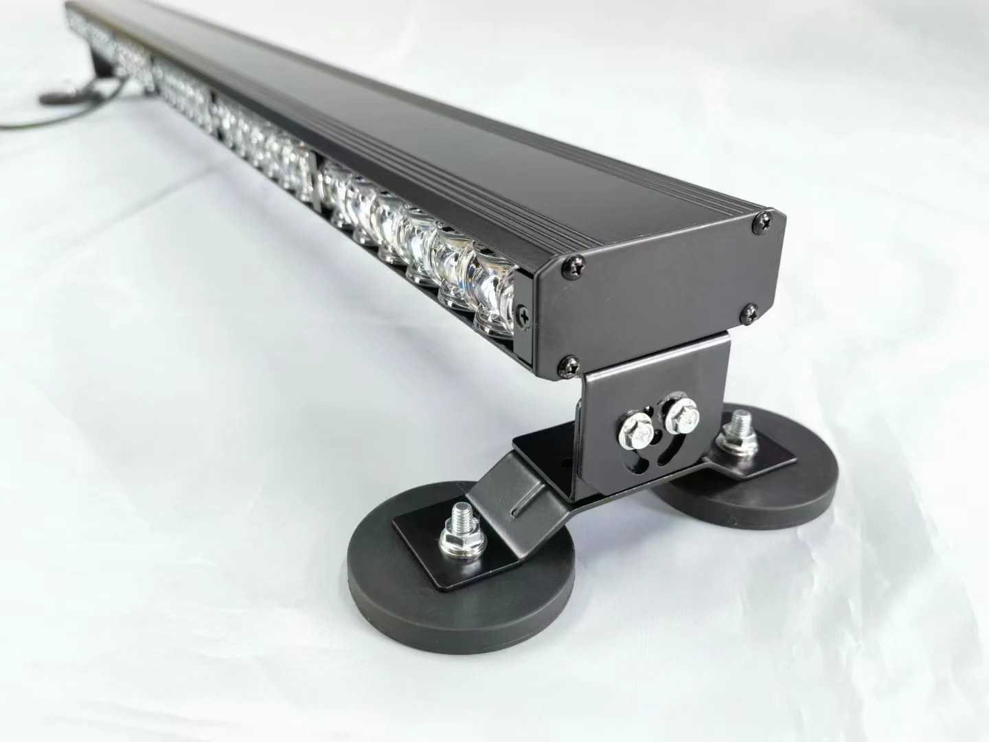 Bright 61cm Car Led strobe warning light bar,Emergency Car traffic LED Warning light,48Leds,Each Led 3W,Alloy shell,waterproof