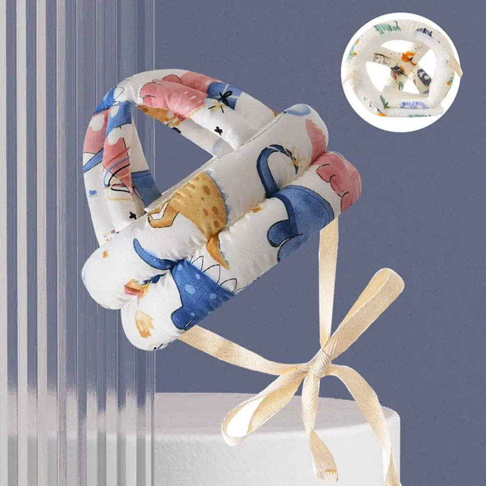 5-36M Learn To Walk Baby Safety Helmet Head Protection Hat Soft Adjustable Toddler Anti-fall Head Security Protective Headgear