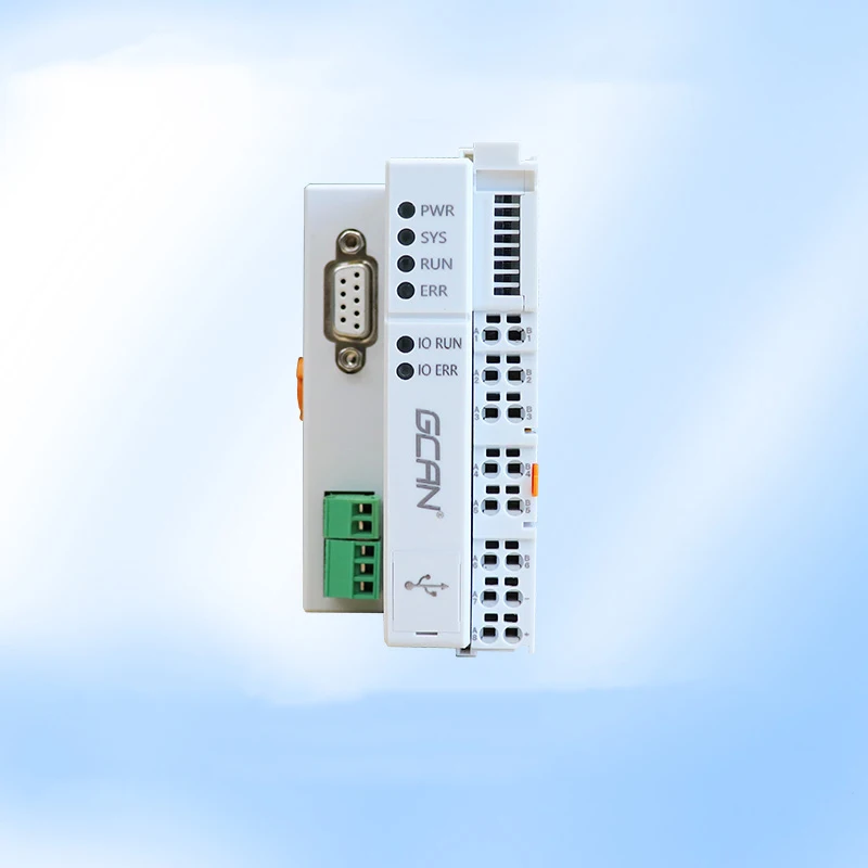 Módulo de Controle Principal Codesys-PLC Controlador Lógico Programável, Frequência 180M, PLC com RS485, RS232, 8DI, 6DO Interface