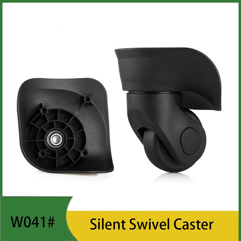 W041#Luggage Replacement Universal Wheel Multi-Color Optional Pull Rod Box Wheel Accessories Luggage Silent Roller Repair Wheel
