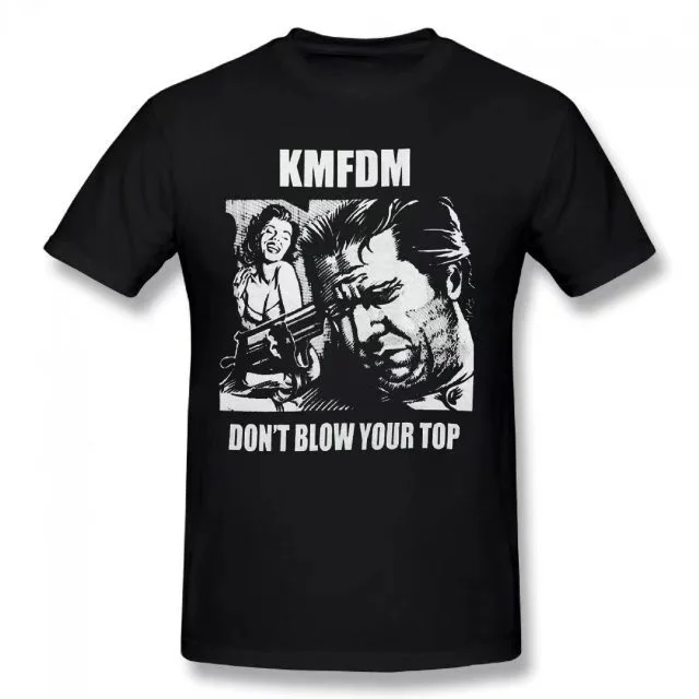 Print Your Own T Shirt Fashion Kmfdm Men\'s Dbyt Summer Basic Casual Short Cotton T-Shirt Short O-Neck T Shirts for Men