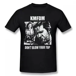 Print Your Own T Shirt Fashion Kmfdm Men's Dbyt Summer Basic Casual Short Cotton T-Shirt Short O-Neck T Shirts for Men