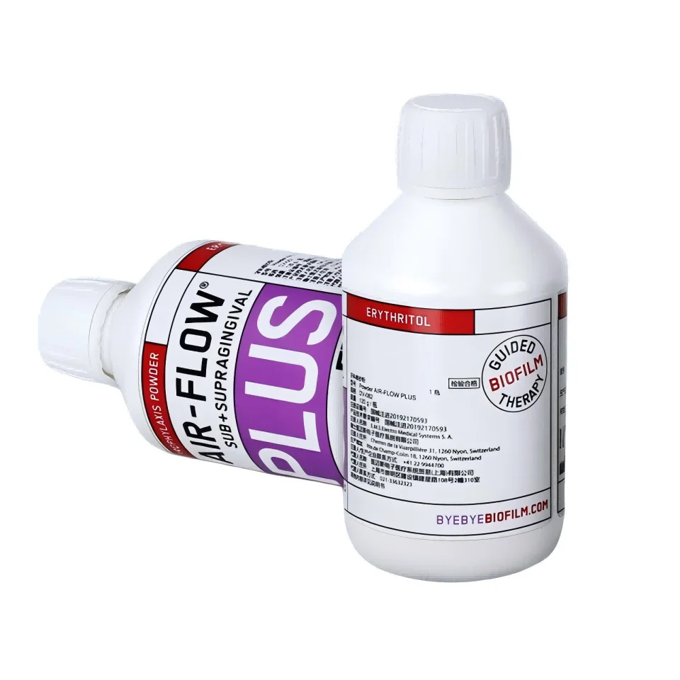 

EMS AIR-FLOW PLUS Dental Erythritol Prophy Powder Air Polishing Powder for Supra Subgingival Cleaning Perio Maintenance