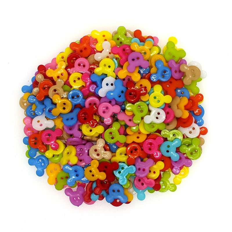 15mm Plastic Buttons Scrapbook 2-Holes Decorate  buttons for crafts  diy  craft supplies  buttons for clothing  kid craft