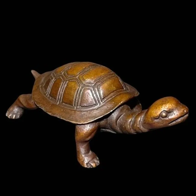 Retro Longevity turtle brazilian turtle Ornament Decoration Tea Pet Figurines Desk Decor Accessories