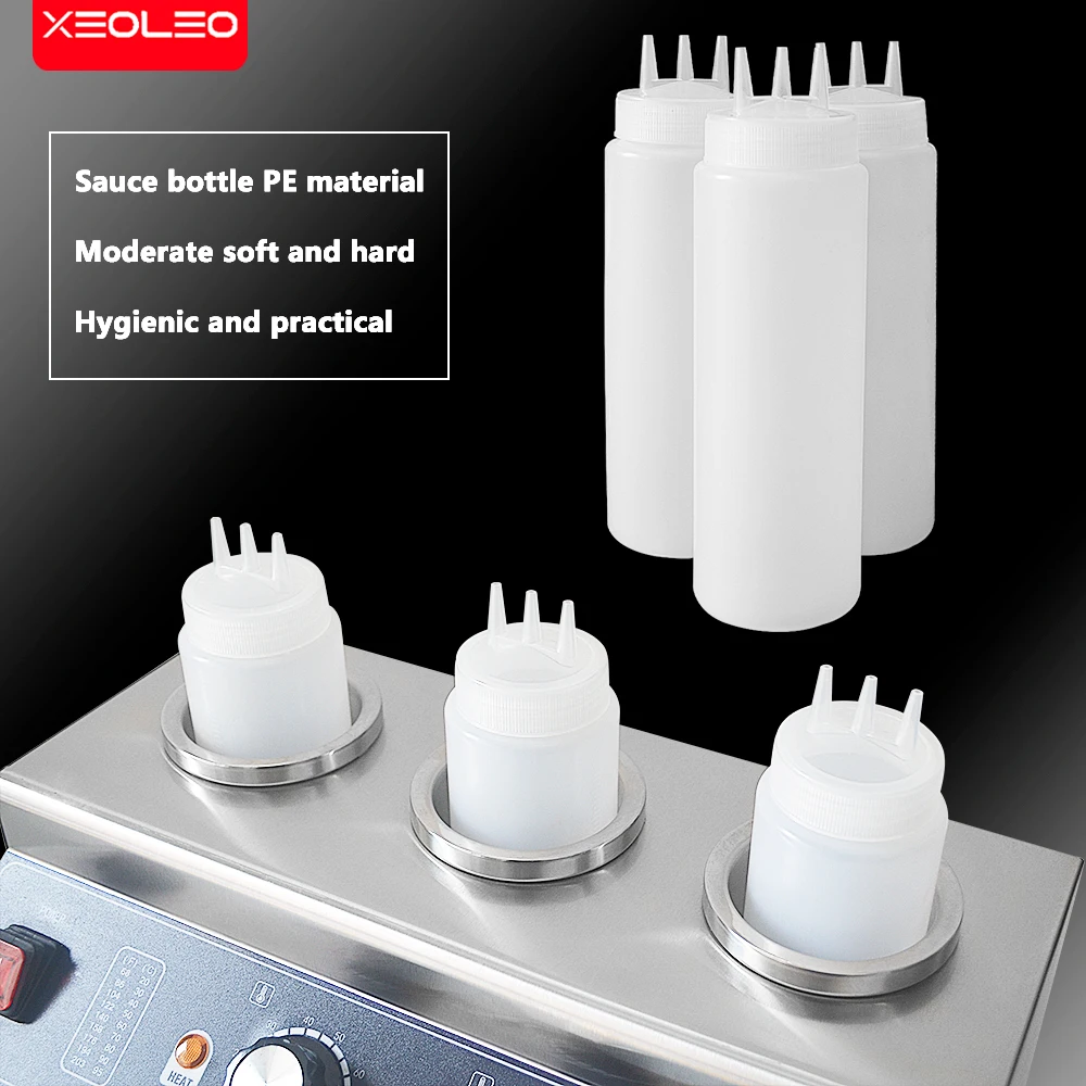 XEOLEO-calentador eléctrico de acero inoxidable para mermelada, botella de leche y Chocolate de Triple cilindro, 240W, para mermelada