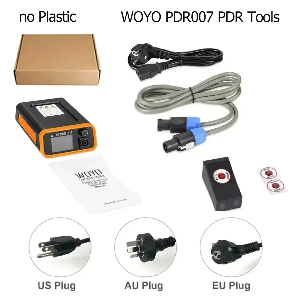 WOYO PDR007 Auto Body Repair PDR Tools HOTBOX Magnetic Induction Heater Removal Kits Paintless Dent Repair Tools PDR 007