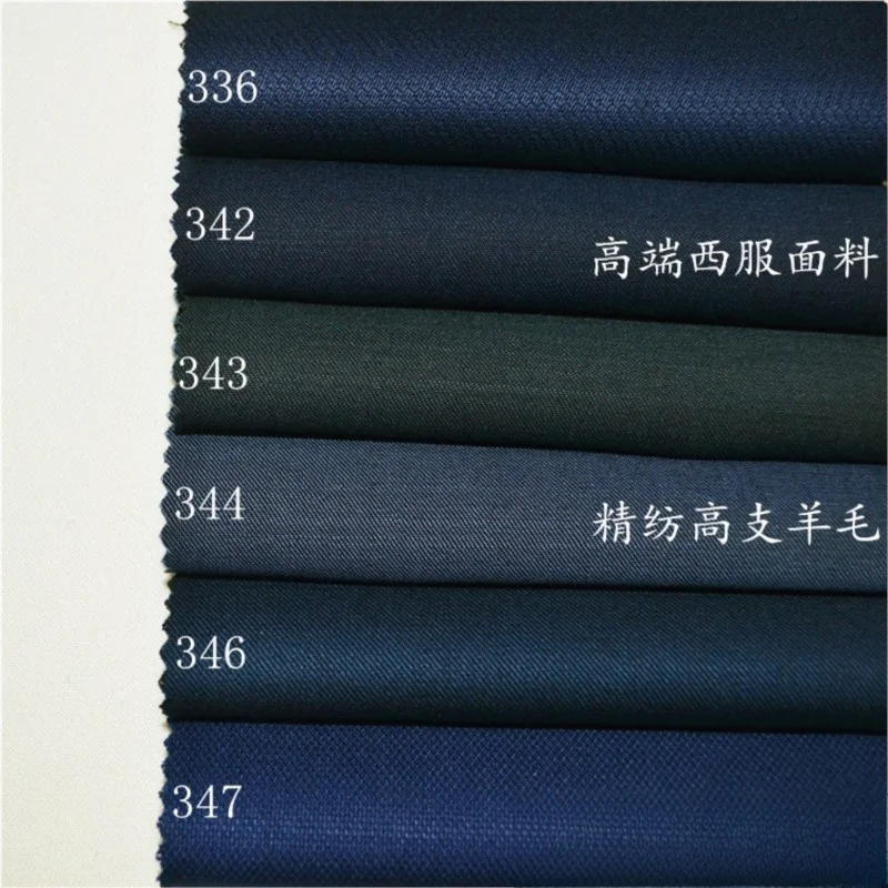 

Ткань для костюма Fine-spun, высококачественный синий голубой сапфир, тонкий для брюк и юбок